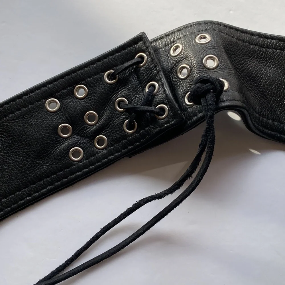 Unisex Leather Chaps from Walter Dyer Leather in Framingham, MA, size M/L - Picture 11 of 11